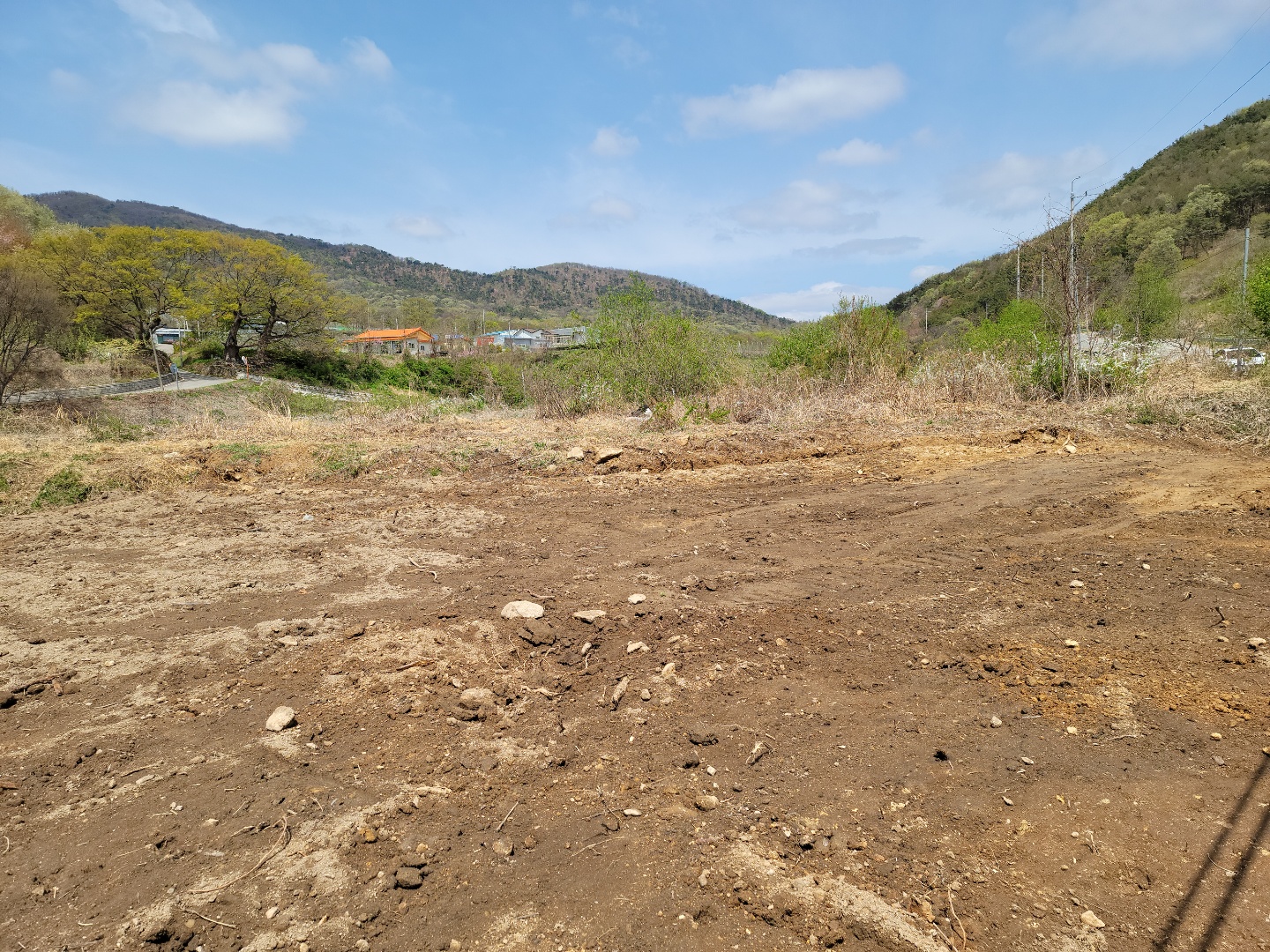 초전면 전망좋은 작은땅 사진 - 5