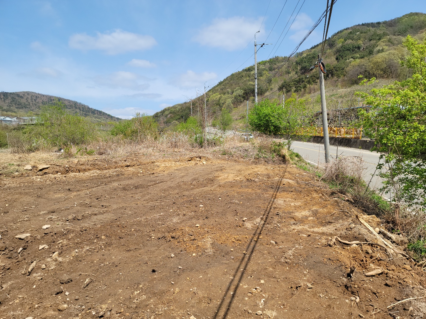 초전면 전망좋은 작은땅 사진 - 2