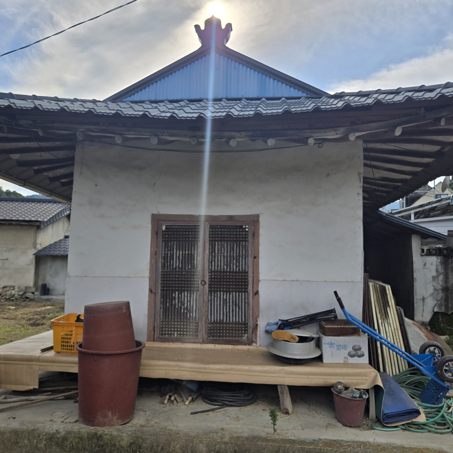 마당넓은 정겨운시골집 사진 - 4